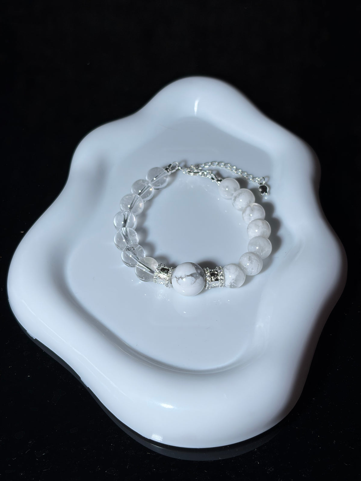 Five Elements Collection: Metal | Clarity Crystal Bracelet